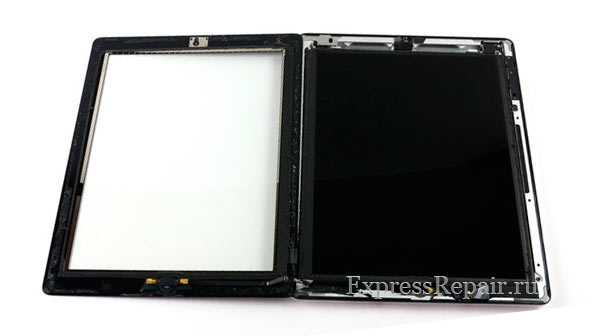 ремонт iPad 4 - замена стекла стекла сенсора
